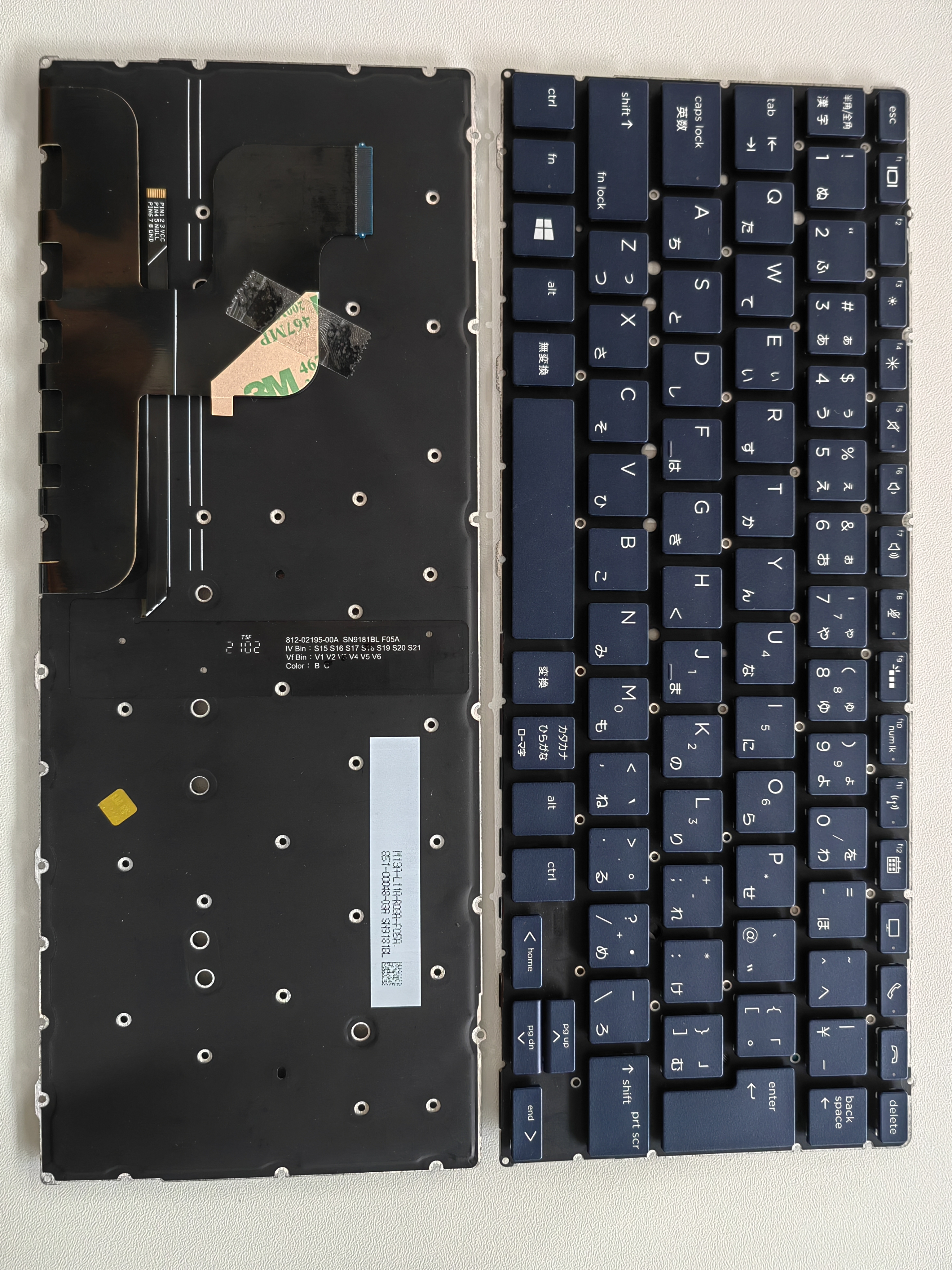 Picture of New Replacement Laptop Keyboard For HP Dragonfly G2/ELITE Dragonfly G2 Blue Backlit Other Language Layout
